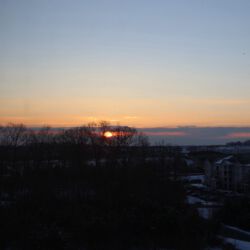 Sonne, aber ... auch Schnee
